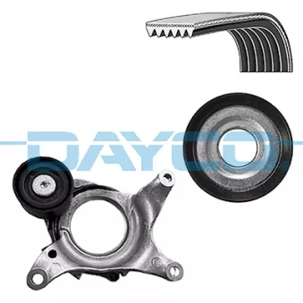 Jeu de courroies trapézoïdales à nervures DAYCO