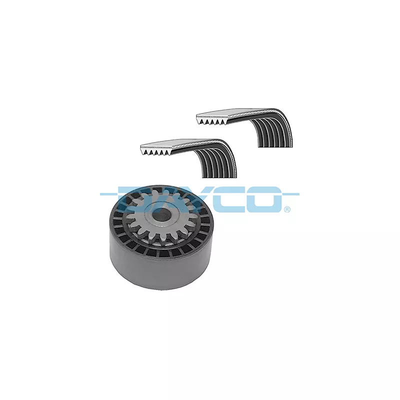 Jeu de courroies trapézoïdales à nervures DAYCO KPV690