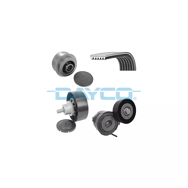 Jeu de courroies trapézoïdales à nervures DAYCO KPV832