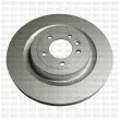 Jeu de 2 disques de frein arrière QUINTON HAZELL BDC6133 - Visuel 1