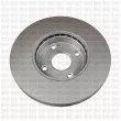 Jeu de 2 disques de frein avant QUINTON HAZELL BDC6137 - Visuel 2