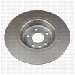 Jeu de 2 disques de frein arrière QUINTON HAZELL BDC6140 - Visuel 2