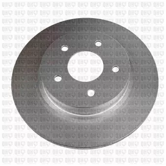 Jeu de 2 disques de frein arrière QUINTON HAZELL BDC6151