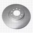 Jeu de 2 disques de frein avant QUINTON HAZELL BDC6182 - Visuel 1