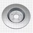 Jeu de 2 disques de frein arrière QUINTON HAZELL BDC6196 - Visuel 1