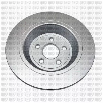 Jeu de 2 disques de frein arrière QUINTON HAZELL BDC6196
