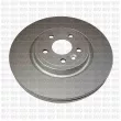 Jeu de 2 disques de frein avant QUINTON HAZELL BDC6201 - Visuel 1