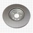 Jeu de 2 disques de frein avant QUINTON HAZELL BDC6201 - Visuel 2