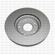 Jeu de 2 disques de frein avant QUINTON HAZELL BDC6205 - Visuel 2