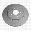 Jeu de 2 disques de frein arrière QUINTON HAZELL BDC6212 - Visuel 1