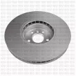 Disque de frein arrière gauche QUINTON HAZELL BDC6213 - Visuel 2