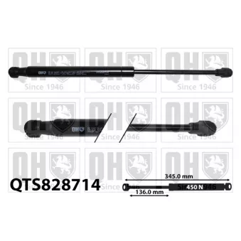 Vérin, capot-moteur QUINTON HAZELL QTS828714