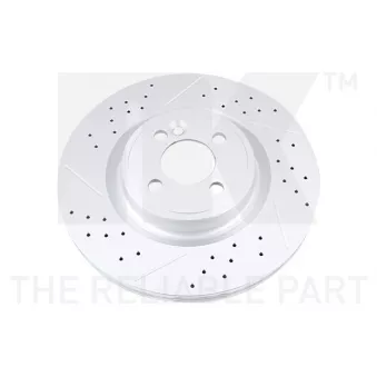 Jeu de 2 disques de frein avant NK 3115137