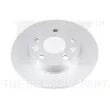 Jeu de 2 disques de frein arrière NK 3139116 - Visuel 1