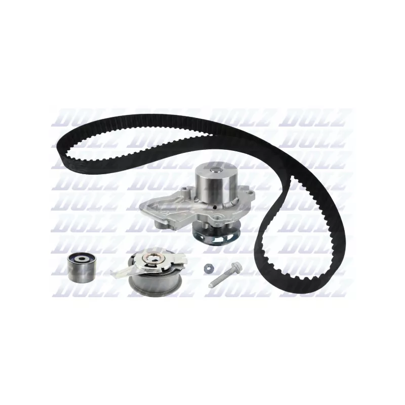 Pompe à eau + kit de courroie de distribution DOLZ KD253