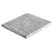 Filtre, air de l'habitacle MECAFILTER EKR7206 - Visuel 1