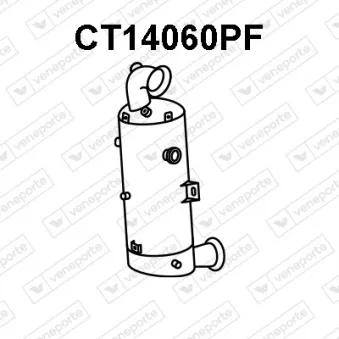 Catalyseur SCR VENEPORTE CT14060PF