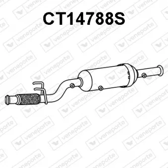 Filtre à particules / à suie, échappement VENEPORTE CT14788S