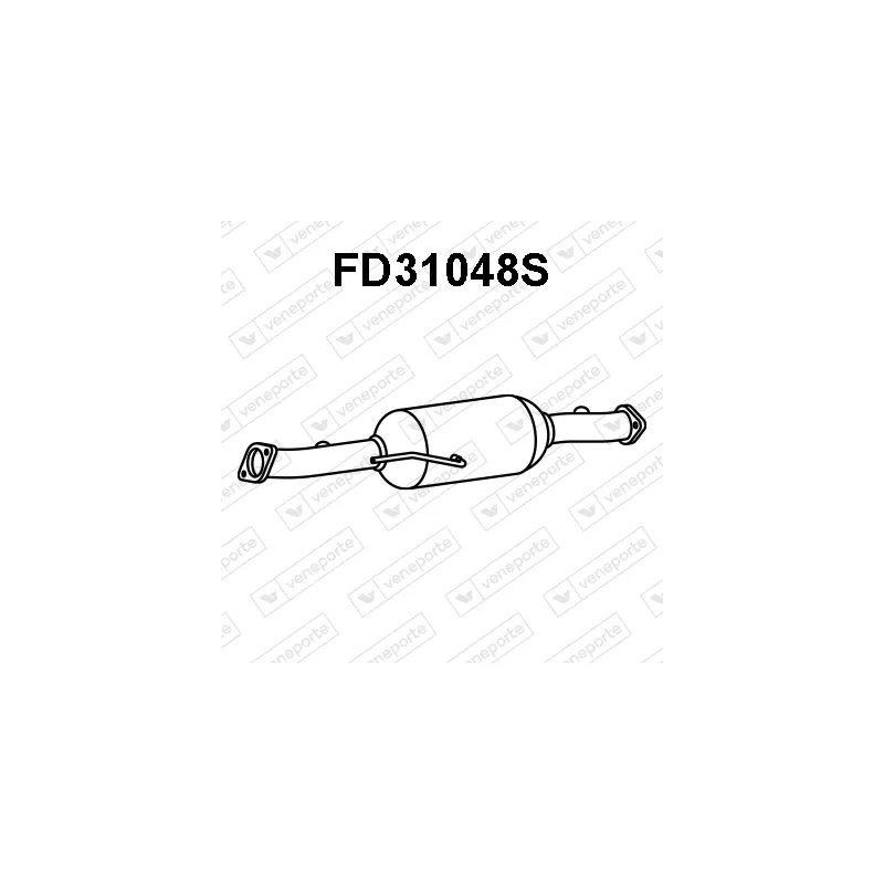 Filtre à particules / à suie, échappement VENEPORTE FD31048S