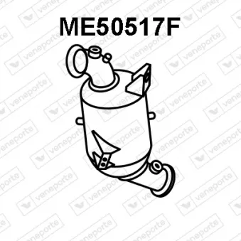 Filtre à particules / à suie, échappement VENEPORTE ME50517F