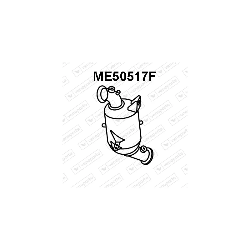 Filtre à particules / à suie, échappement VENEPORTE ME50517F