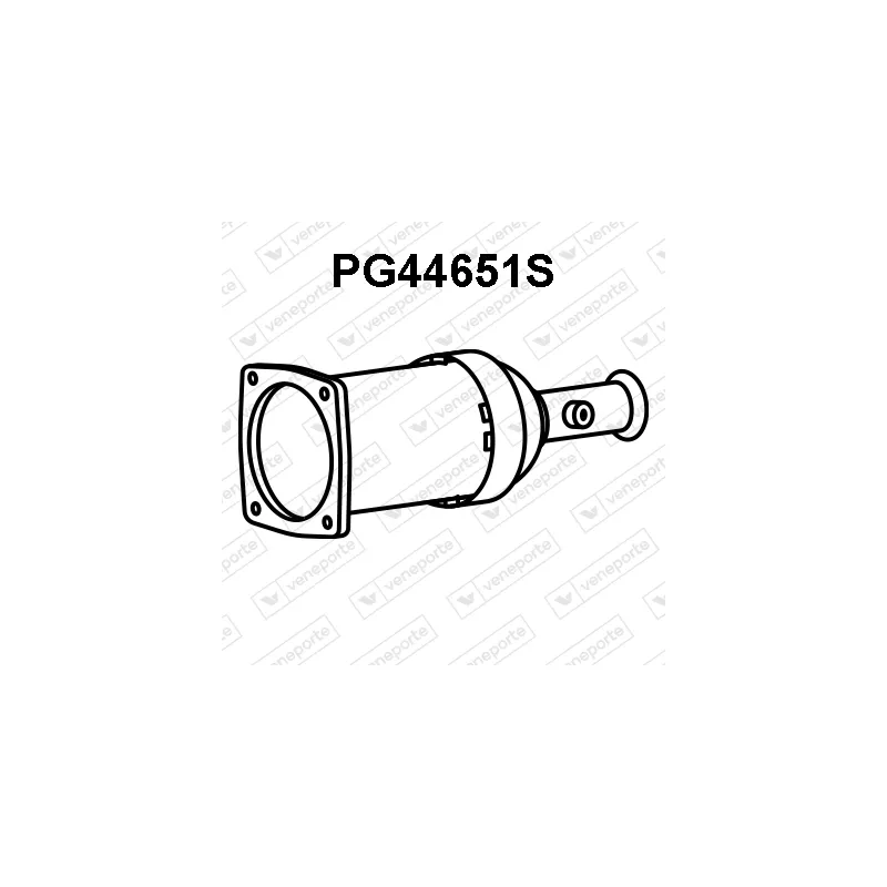 Filtre à particules / à suie, échappement VENEPORTE PG44651S