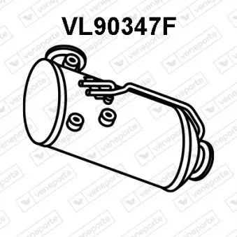 Filtre à particules / à suie, échappement VENEPORTE VL90347F