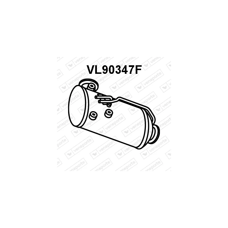 Filtre à particules / à suie, échappement VENEPORTE VL90347F