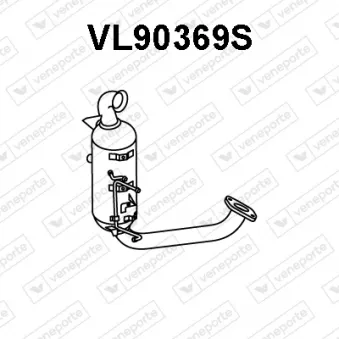 Filtre à particules / à suie, échappement VENEPORTE VL90369S