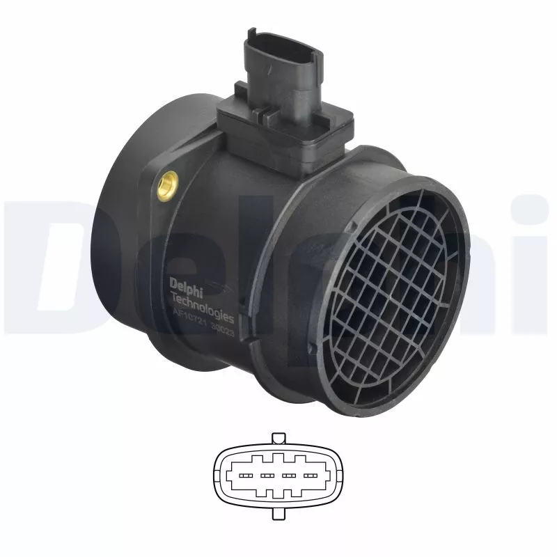 Débitmètre de masse d'air DELPHI AF10721-12B1
