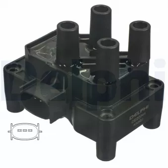 Bobine d'allumage DELPHI CE20044-12B1