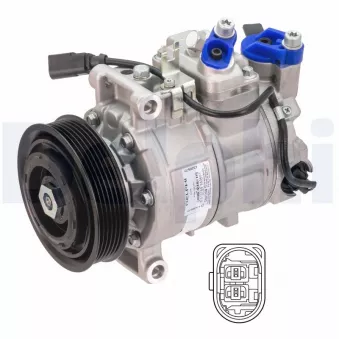 Compresseur, climatisation DELPHI CS20577