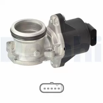 Vanne EGR DELPHI EG10555-12B1