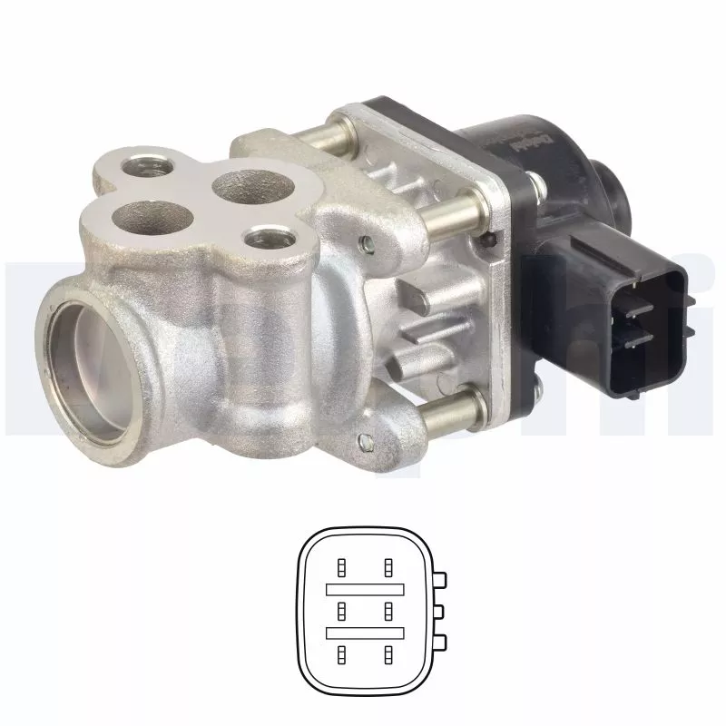 Vanne EGR DELPHI EG10611-12B1