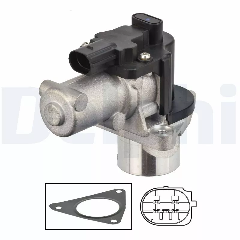 Vanne EGR DELPHI EG10617-12B1
