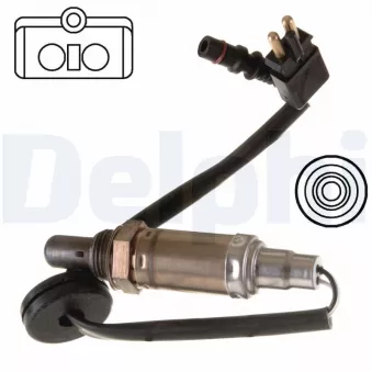 Sonde lambda DELPHI ES10258-12B1