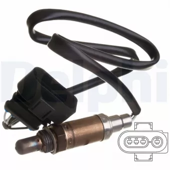 Sonde lambda DELPHI ES10568-12B1