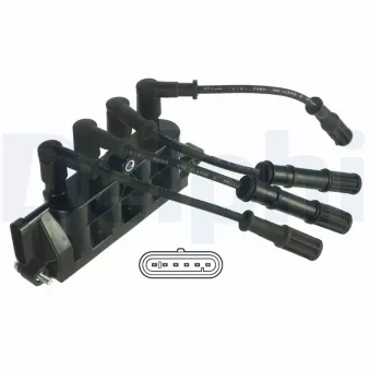 Bobine d'allumage DELPHI GN10492-12B1