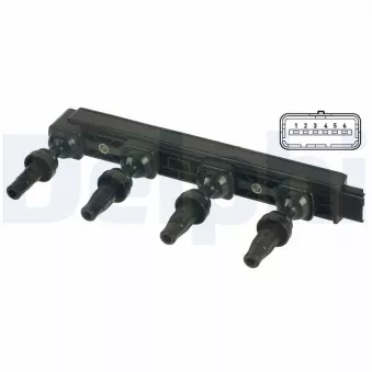 Bobine d'allumage DELPHI GN10654