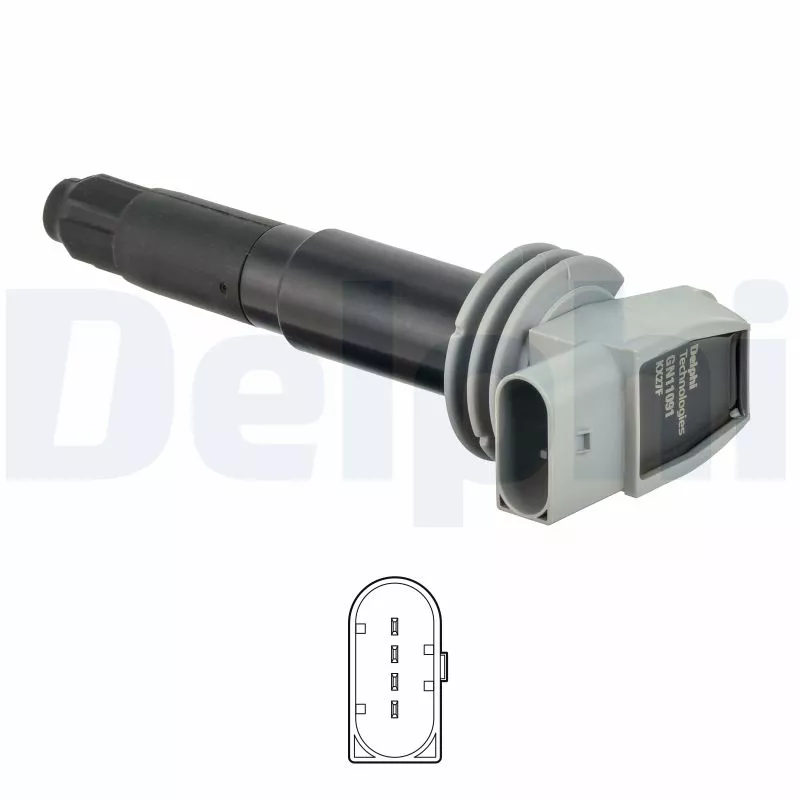 Bobine d'allumage DELPHI GN11091-12B1
