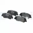 Jeu de 4 plaquettes de frein avant DELPHI LP2293 - Visuel 3