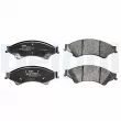 Jeu de 4 plaquettes de frein avant DELPHI LP2484 - Visuel 2