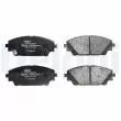 Jeu de 4 plaquettes de frein avant DELPHI LP2701 - Visuel 2
