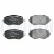Jeu de 4 plaquettes de frein avant DELPHI LP3306 - Visuel 2