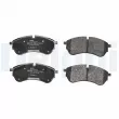 Jeu de 4 plaquettes de frein avant DELPHI LP3410 - Visuel 2