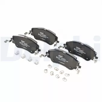 Jeu de 4 plaquettes de frein avant DELPHI LP3840
