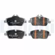 Jeu de 4 plaquettes de frein avant DELPHI LP5001EV - Visuel 2
