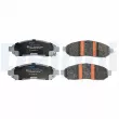 Jeu de 4 plaquettes de frein avant DELPHI LP5002EV - Visuel 2