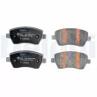 Jeu de 4 plaquettes de frein avant DELPHI LP5005EV - Visuel 2