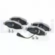 Jeu de 4 plaquettes de frein avant DELPHI LP5006EV - Visuel 3
